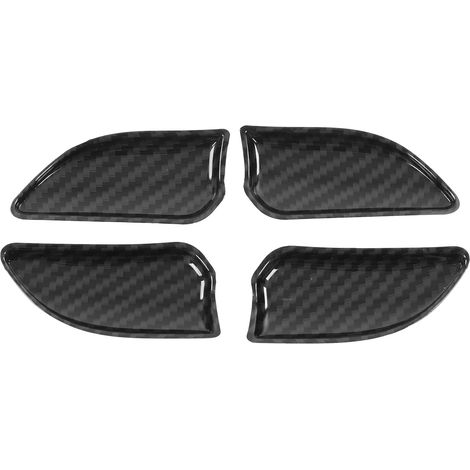 4 pièces de cache-poignée de porte intérieure style fibre de carbone pour BMW Série 3 E46 (1998-2004) (1/5)