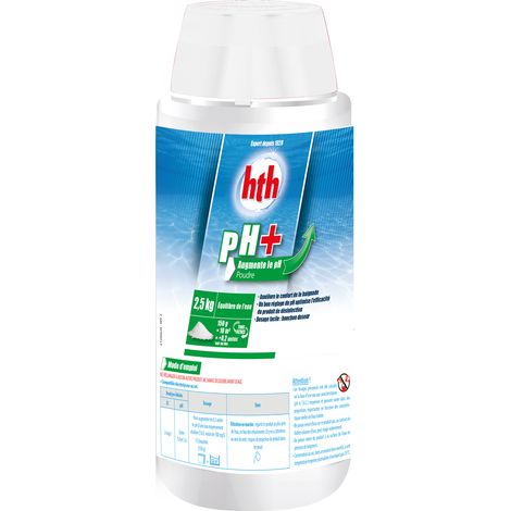 Produit chimique - HTH - pH Plus - 2,5kg - Poudre à dissolution rapide - Ajustement du pH