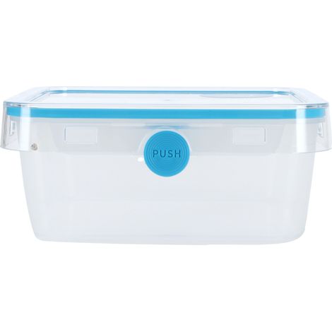 Boîte de Rangement Alimentaire Transparente pour Réfrigérateur, Organisateur de Conservation Hermétique 1050ml