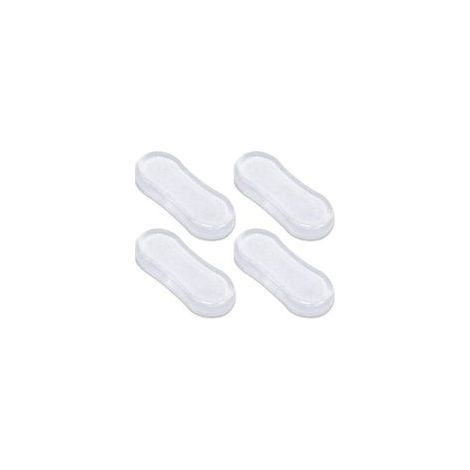 Tampons Abattant WC,Patins Pour Abattant De Toilette,Pare-chocs Siège Toilette Universels,Silencieux évitement De Collision Tampon Abattant WC Avec Adhésif Puissant Remplacement Coussinets Protection (1/5)