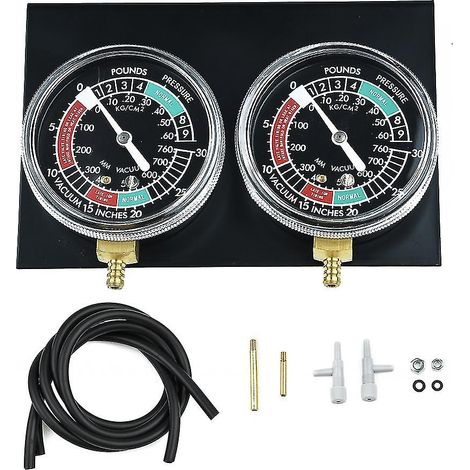 2pcs Motorcycle Carburetor Vacuum Gauge Balancer Synchronizer Tool Synchronizer Tool With Hose For Honda/yamaha/suzuki/kawasaki( 2pcs black) (1/3)