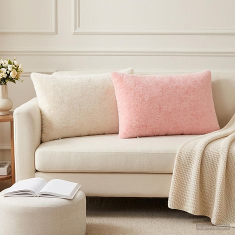 vidaXL Funda de almohada 2 uds. HEERLEN Blanco 50 x 80 cm (1/5)