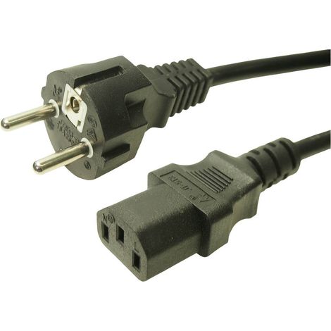Cliff FCR72035 alimentation Cordon électrique noir 1 m (1/2)