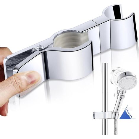 Shower Head Holder, Swivel Shower Holder, Hand Shower Holder, Bathroom Fixtures, 45° Swivel Shower Head Holder, Shower Rod, Shower Head Holders if MUMU (1/4)