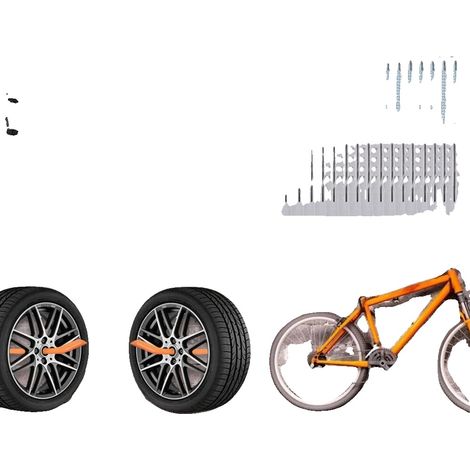 Reifenwandhalter, langlebender Kohlenstoffstahl, vielseitige Aufbewahrungslösung, 8PC (1/2)