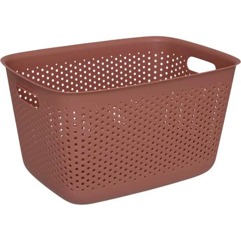 Panier de Rangement "Tila" 17L Terracotta