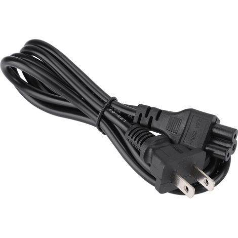 Câble d'alimentation universel de 1,2 m avec 3 broches en forme de prune pour appareils électroménagers (100-240 V US) (1/5)