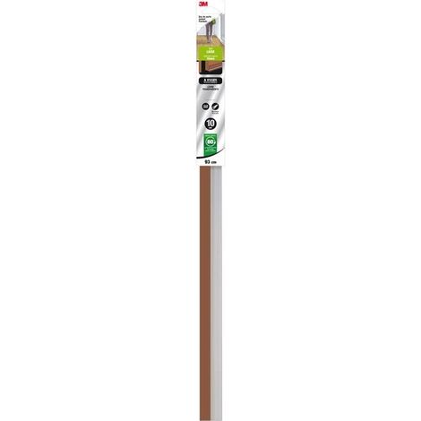 Bas De Porte Alu Sol Lisse A Visser Marron 93 Cm - Gpi 3m Bricolage Et Batiment