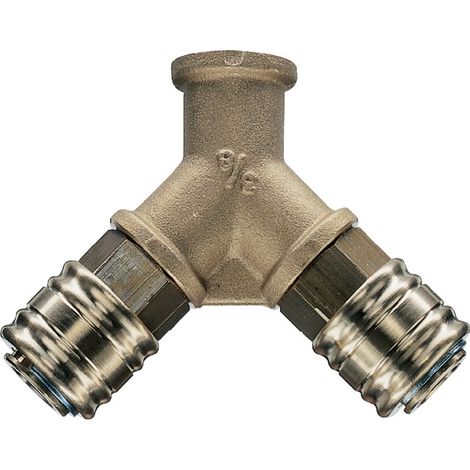 Distribuzione Gew.G 3/8 pollici/15,39 mm DN 7,2, filetto interno, 2 raccordi
