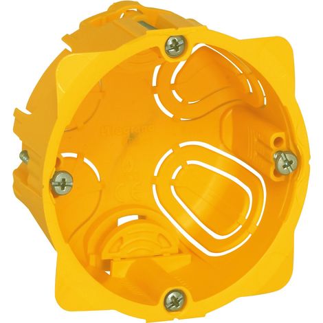 Legrand - Lot de 10 boîtes à encastrer 1 poste Batibox plaque de plâtre