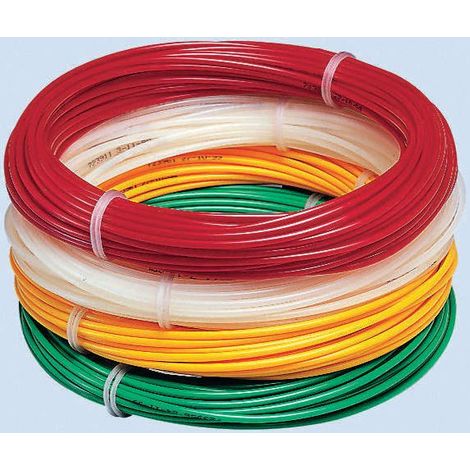 Tuyau à air RS PRO, 12mm x 8.5mm x 30m Noir en Nylon ( Prix pour Bobine de 30 Mètres )