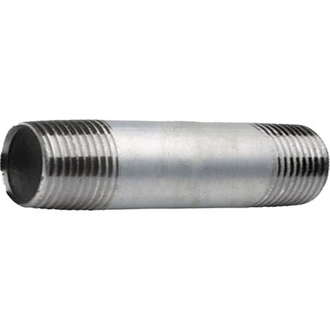 Raccord de tuyau galvanisé 3/4" pouce 30 cm