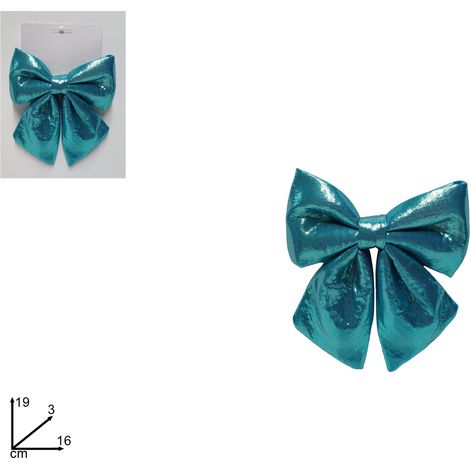 FIOCCO METALLIZZATO TIFFANY DIMENSIONE 16CM.