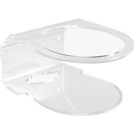 Wandhalterung für elektrische Router. Kompatibel mit TP-Link Deco X20 oder X60. Aus transparentem PMMA. (1/5)