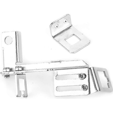 2 supports de câble d'accélérateur chromés pour kickdown, compatibles avec Chevy SBC BBC Holley (1/5)