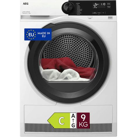 AEG TR7HE1C9 asciugatrice Libera installazione Caricamento frontale 9 kg Bianco