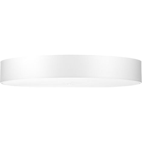 Sollux SKALA Plafonnier Cylindrique Blanc 90cm E27 (1/5)