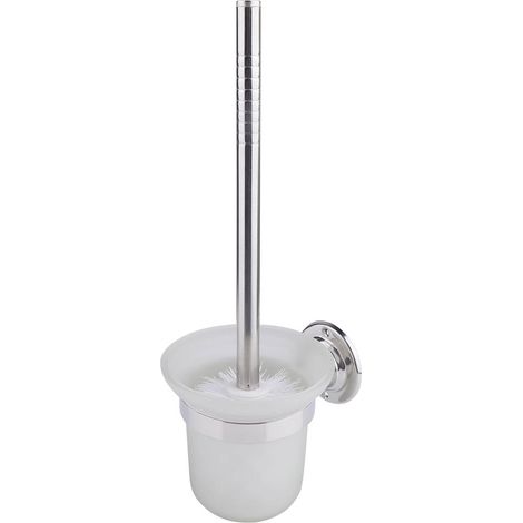 Brosse WC murale en acier inoxydable avec support (1/5)