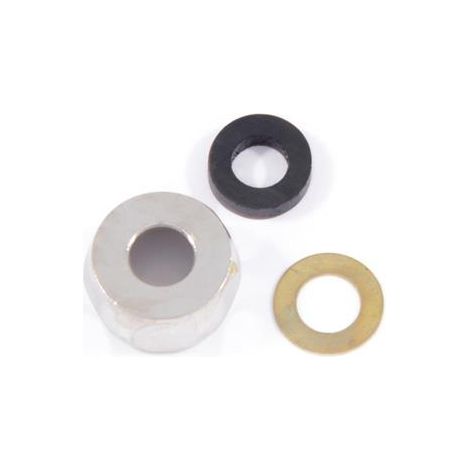 IS Mutter Meloh, G3/4x8mm, mit Dichtscheibe, Chrom