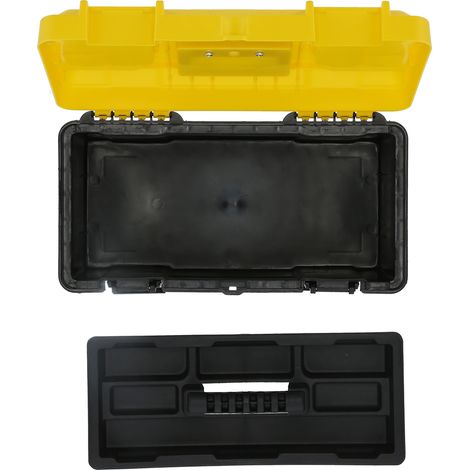 Coffre à outils ABS multifonction avec poignée antidérapante ergonomique, kit pratique (1/5)