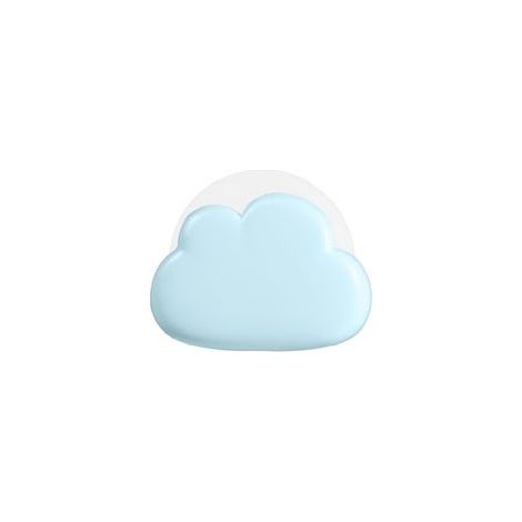 Nuage de chargement - Veilleuse bleue (1/5)