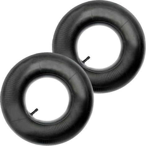 Inner Tube 3.50/4.00-6, 2pcs Replacement Wheel Inner Tube Wheel Wheelbarrow Tyres for Hand Trolleys Tractor Inner Tube Valve for Wheelbarrow, Folded Stem, Manual Trolleys (1/5)