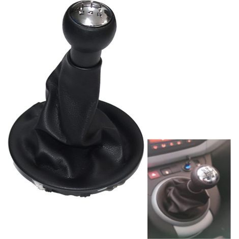 Pomo de palanca de cambios de 5 velocidades + fuelle para Citroën III para Peugeot Partner 2008-2021 (1/5)