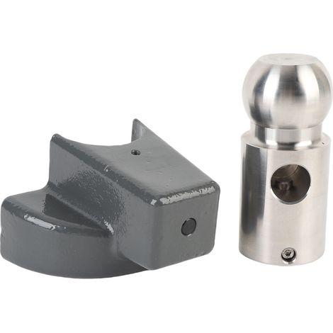 Serrure de coupleur de remorque robuste, attelage à boule U-BRP2516 avec clés pour lèvre droite de 2 5/16 pouces (1/5)