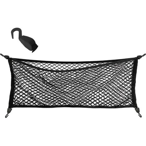 Filet de coffre élastique 40x110cm, organisateur de chargement pour SUV et camion (1/5)