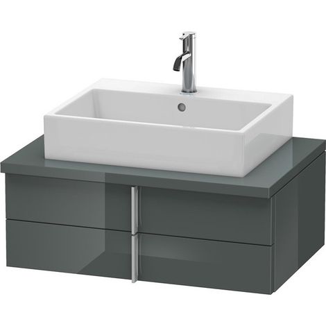 VERO Mobile Consolle Basso 285x800x518mm Grigio Doloaveci Lucido