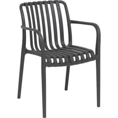 FAUTEUIL PP EMP ANTHRACITE - Atmosphera créateur d'intérieur (1/4)