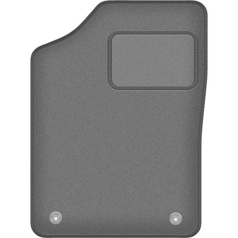 Fahrermatte aus Samt für: Citroen ZX Schrägheck (1991–1998) Graphit