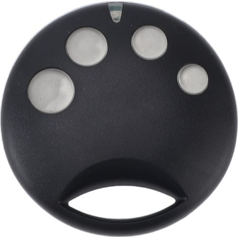 Télécommande de porte de garage 433,92 MHz, transmission sans fil 50 m, compatible avec les portes de garage à enroulement et alarmes, 4 touches (1/5)