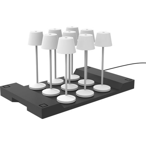 9 Lámparas de Mesa con Bandeja de Carga H25CM EMILY (1/5)