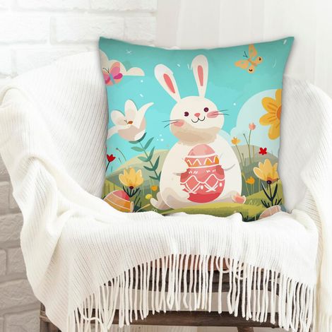 Housses de coussin décoratives maison douce confortable pour canapé ou lit décoration de la saint-valentin (1/5)