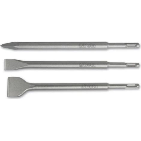 Beta 418/K3 Kit di scalpelli SDS-Plus per edilizia 3 Pz.