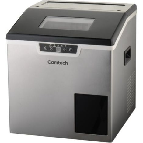 Machine à glaçons 15 kg/24h – Puissance 180W – Réservoir 1,8 L – Glaçons cubes ajustables – Fonction glace pilée - ZBS-20B