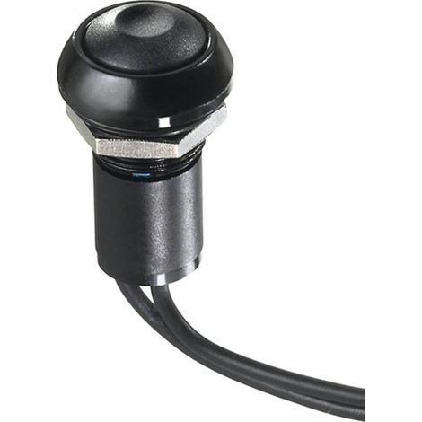 APEM IPR1FAD6 IP Series Interuttore a pressione 12 V/DC 4 A 1 x On / Off Permanente (Ø x A) 12 mm x 20 mm IP67 1 pz.