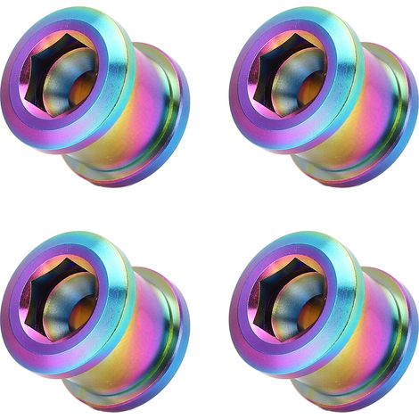 vis de plateau monobloc de 6,5 mm pour vélo BMX, en alliage de titane, pour vélo de route. (1/5)
