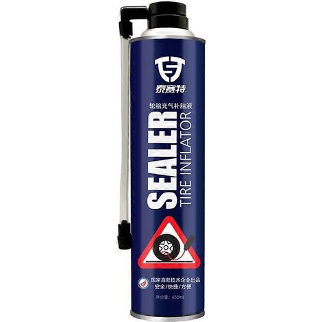 Solution anti-crevaison instantanée pour pneus à chambre à air 200 ml/450 ml/650 ml sous vide (1/5)