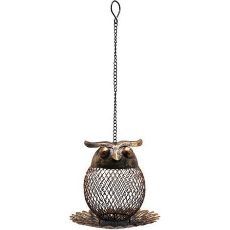 Mangeoire Oiseaux Exterieur Suspendue,Maison Oiseaux Exterieur Mangeoires pour Oiseaux du Jardin Balcon résistant aux intempéries Mangeoires pour Oiseaux Sauvages-Chrom (1/5)