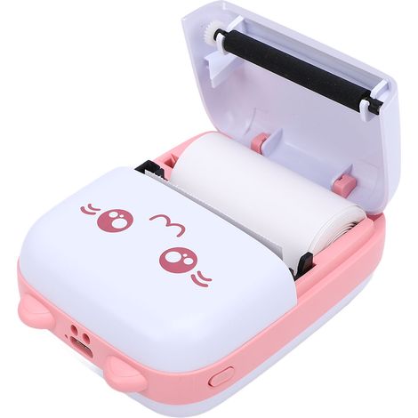 Imprimante d'étiquettes Bluetooth Roseate rechargeable 200 DPI, imprimante thermique portable sans encre avec application pour photos d'erreurs et listes de courses (1/5)