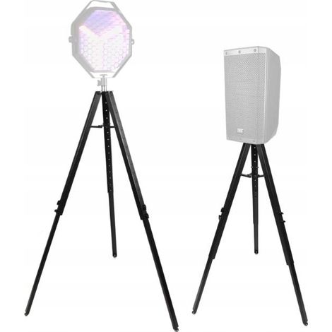 Treppiede DNA RS1 per sistema di illuminazione e audio con base rotonda e adattatore (1/5)