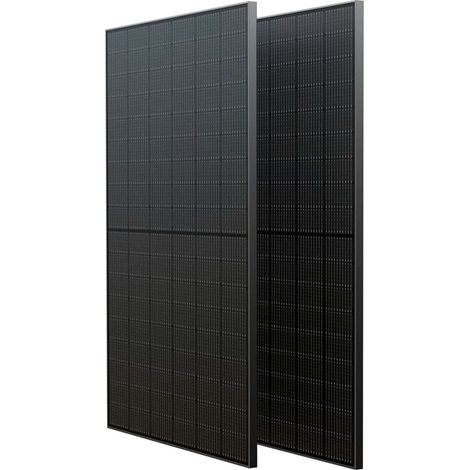EcoFlow kit 2 paneles solares rígidos 400W negro