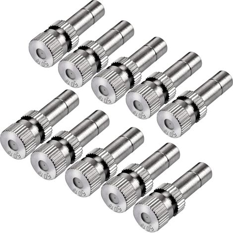 10pcs Buse, Laiton, 0.5mm, Pression 3-12kg, Refroidissement, Humidification, Industrie (1/5)
