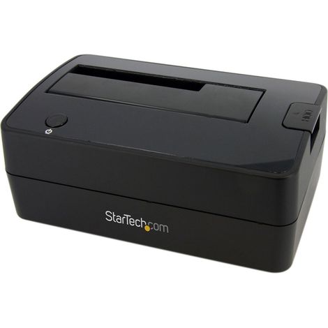 StarTech.com SATDOCKU3S docking station per unità di archiviazione USB 3.2 Gen 1 (3.1 Gen 1) Type-B Nero (1/4)