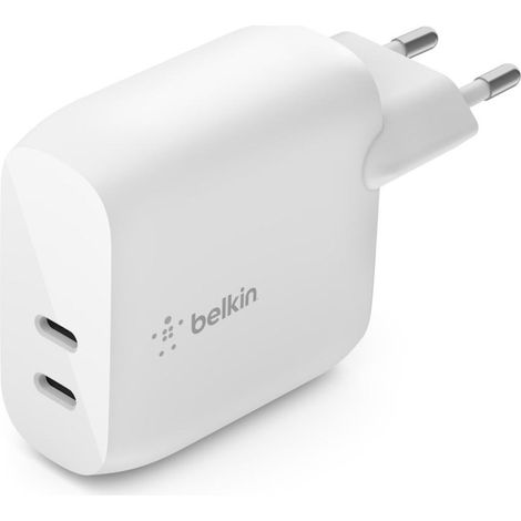 Belkin Caricabatteria 2 Porte Usb C 20W Bianco (1/2)