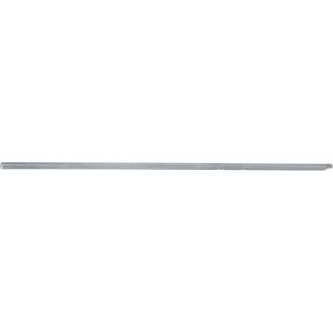 Treibriegelstange quadratisch, 1000 x 14 x 14 mm mit Öse zum Einhängen verzinkt