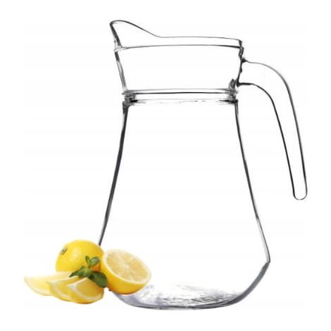Glaswasserkrug 1,5 l glatt (1/2)