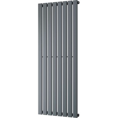 Typhoon - Anthracite Vertical Radiator H1400mm x W544mm Single Panel (1/3)